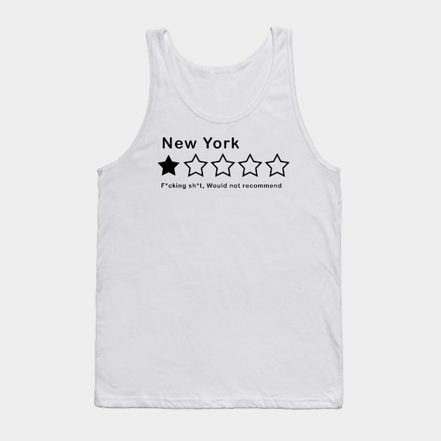 New York Review Tank Top by Kaine Ability